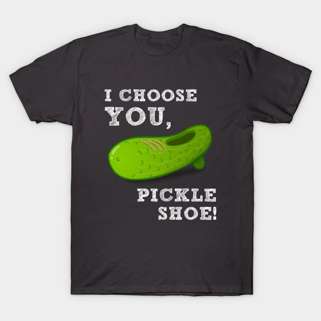 Pickle Shoe T-Shirt by animatorguy